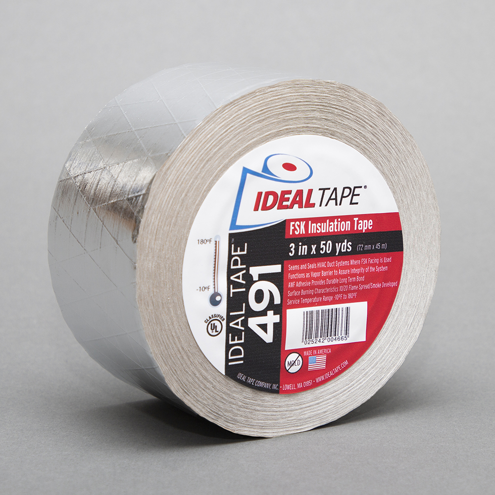 cinta adhesiva de aluminio reforzado